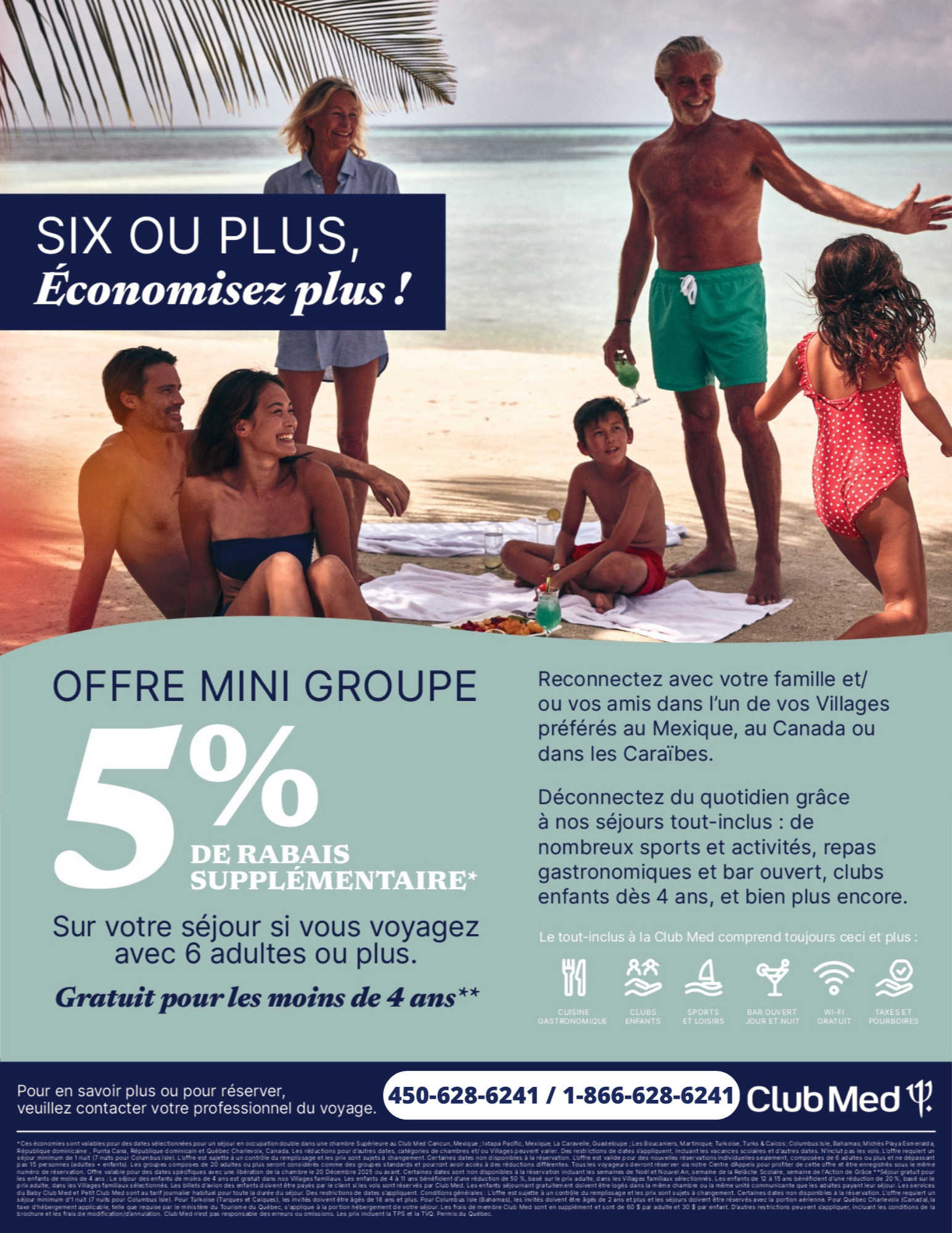 Promotions Club Med Offre Mini Groupe avec Voyages Donnacona Promotions Club Med Offre Mini Groupe avec Voyages Donnacona