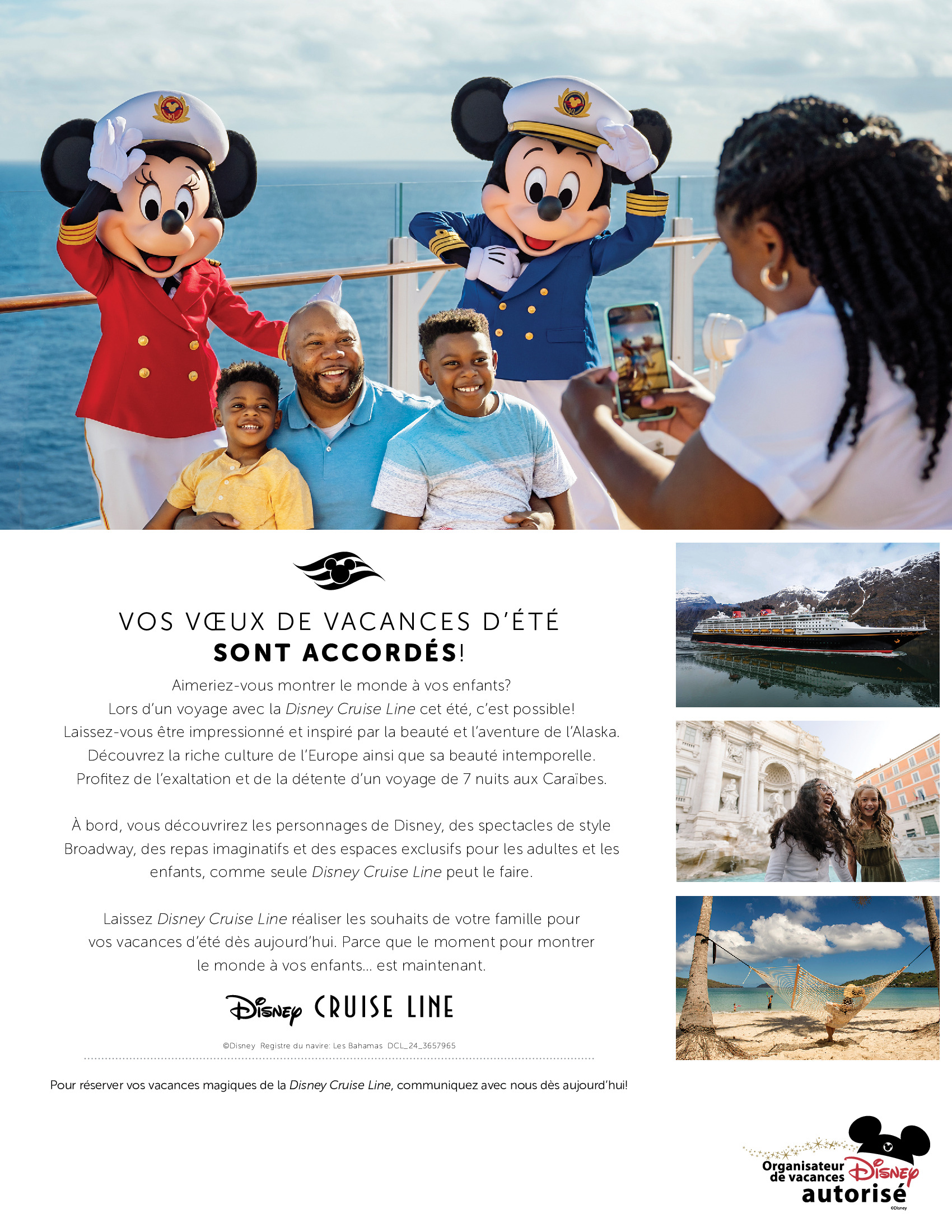 Disney Cruise Line - Vos vœux de vacances d Disney Cruise Line - Vos vœux de vacances d
