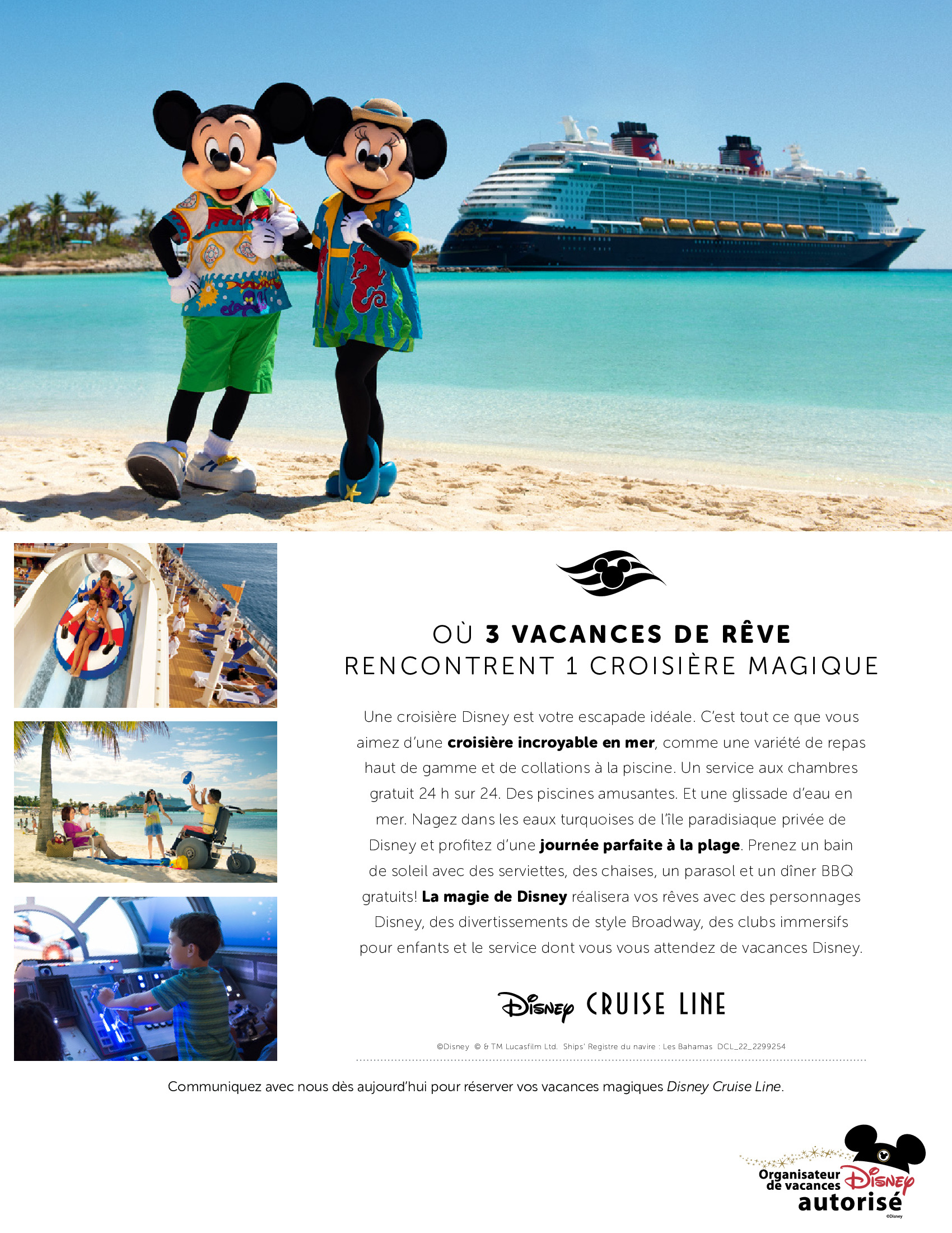 Disney Cruise Line - Où vacances de rêve rencontrent une croisière magique Disney Cruise Line - Où vacances de rêve rencontrent une croisière magique